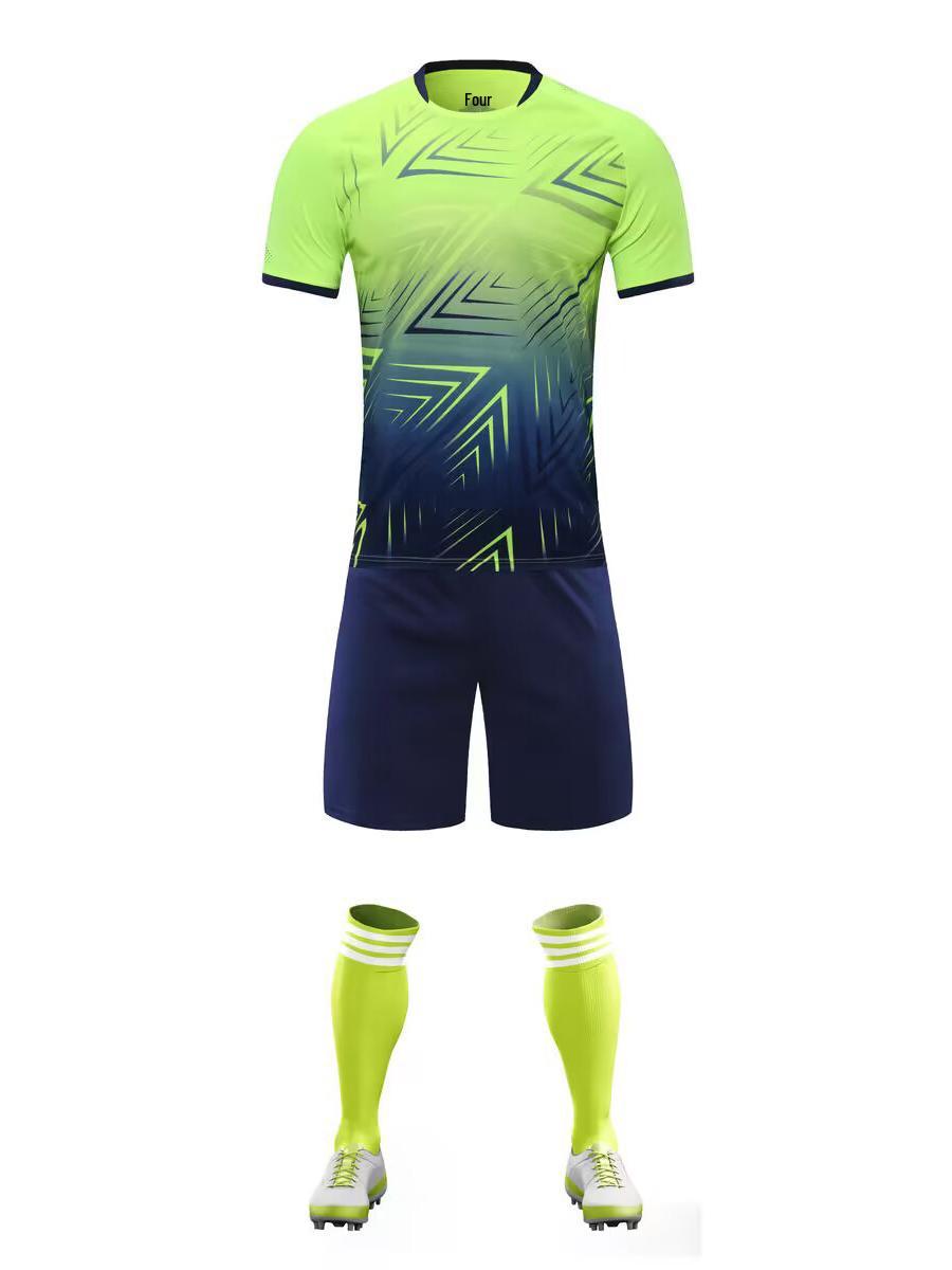 Unisex Teamwear Football Uniform Set for Primary & Secondary Students XL фарби люмінесцентні зелений колір
Unisex Teamwear Football Uniform Set for Primary & Secondary Students XL фарби люмінесцентні зелений колір