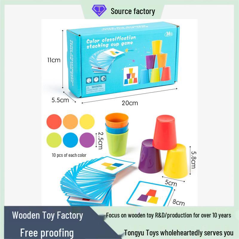 Early Childhood Logic Battle Stackable Cups - Interactive Speed Stacking Game for Kids
Early Childhood Logic Battle Stackable Cups - Interactive Speed Stacking Game for Kids