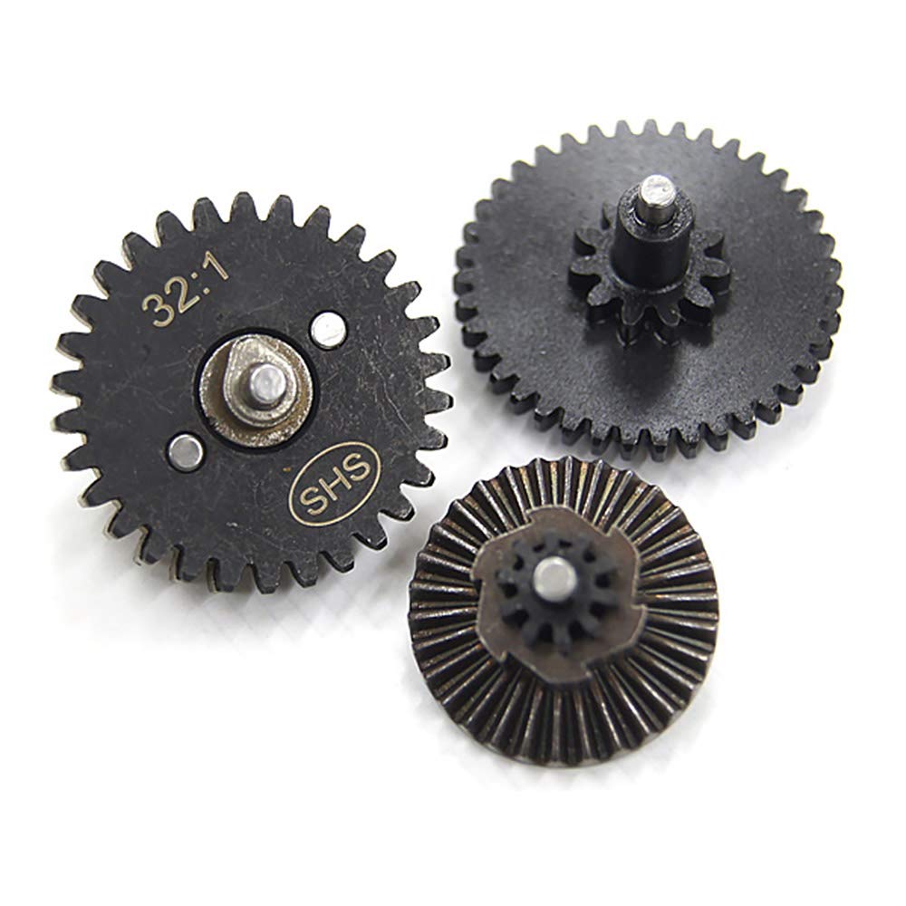 Ryohin Takehin SHS Super High Torque Reinforced Gear 3-Piece Set (Sector Gear/Spur Gear/Bevel Gear) 32:1 Steel
Ryohin Takehin SHS Super High Torque Reinforced Gear 3-Piece Set (Sector Gear/Spur Gear/Bevel Gear) 32:1 Steel