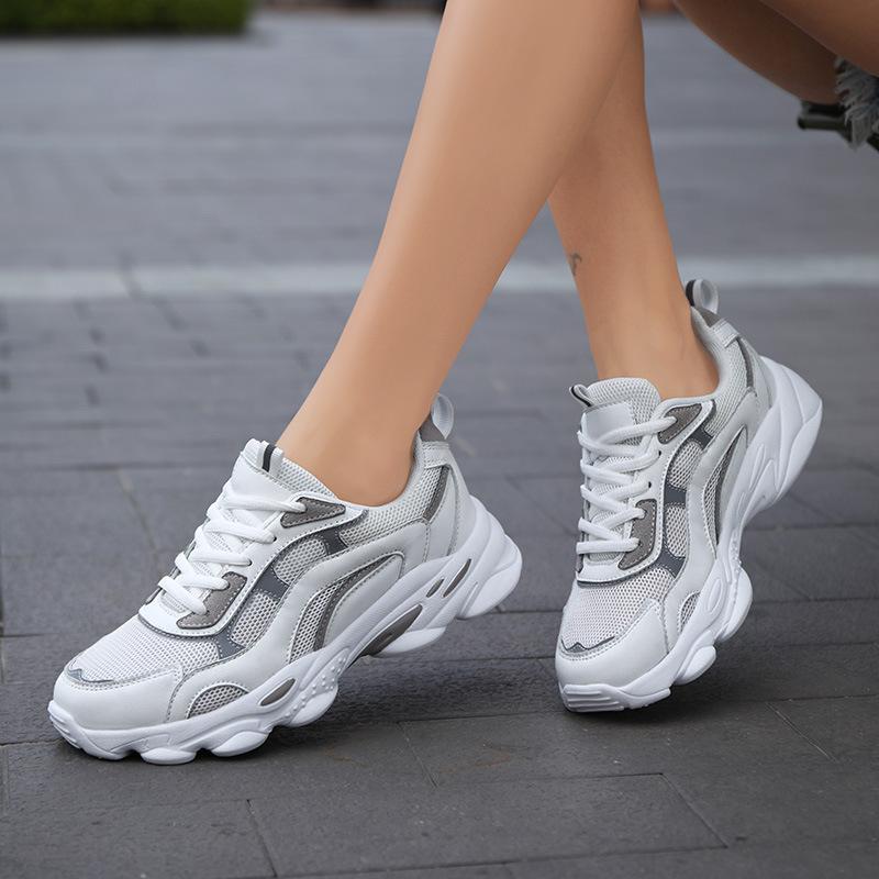 Versatile dad shoes women s new mesh casual sneakers thick-soled breathable 41
Versatile dad shoes women s new mesh casual sneakers thick-soled breathable 41