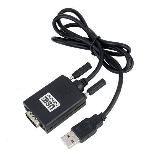 USB to RS232 Serial 9 Pin COM Port DB9 Converter Cable Adapter for PC Computer
USB to RS232 Serial 9 Pin COM Port DB9 Converter Cable Adapter for PC Computer
