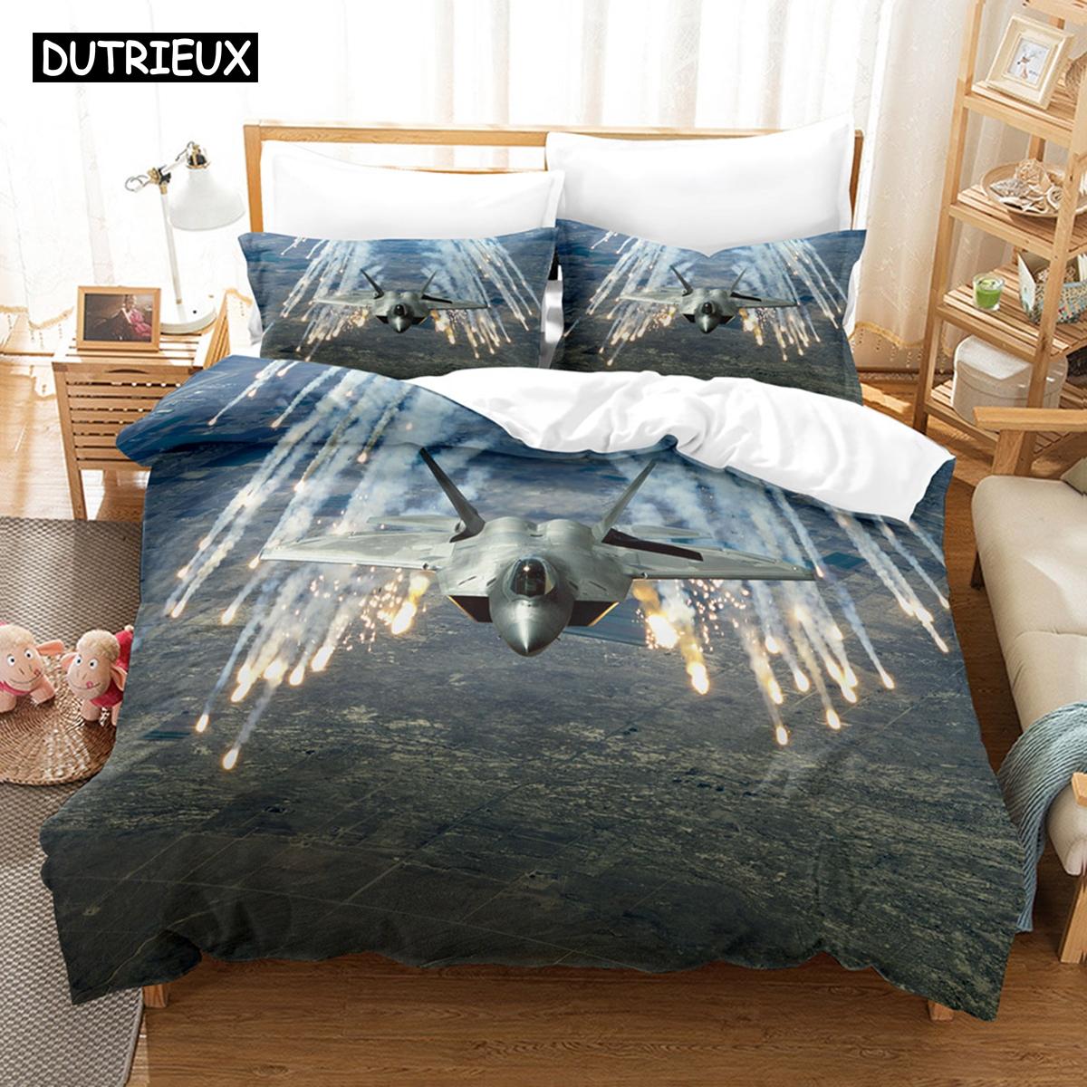 3D Jet Fighter Battle Plane f-22 Bedding Sets Duvet Cover Set With Pillowcase Twin Full Queen King Bedclothes Bed Linen EU single(135x200cm)
3D Jet Fighter Battle Plane f-22 Bedding Sets Duvet Cover Set With Pillowcase Twin Full Queen King Bedclothes Bed Linen EU single(135x200cm)