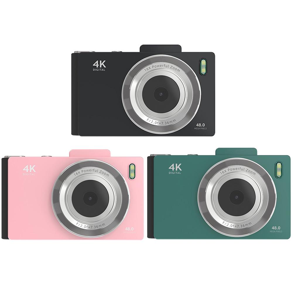4K Digital Camera 2.8 Inch IPS Screen Portable CCD Camera 16X Zoom Vlogging Camera with Flash Video Camcorder for Teens Students рожевий
4K Digital Camera 2.8 Inch IPS Screen Portable CCD Camera 16X Zoom Vlogging Camera with Flash Video Camcorder for Teens Students рожевий