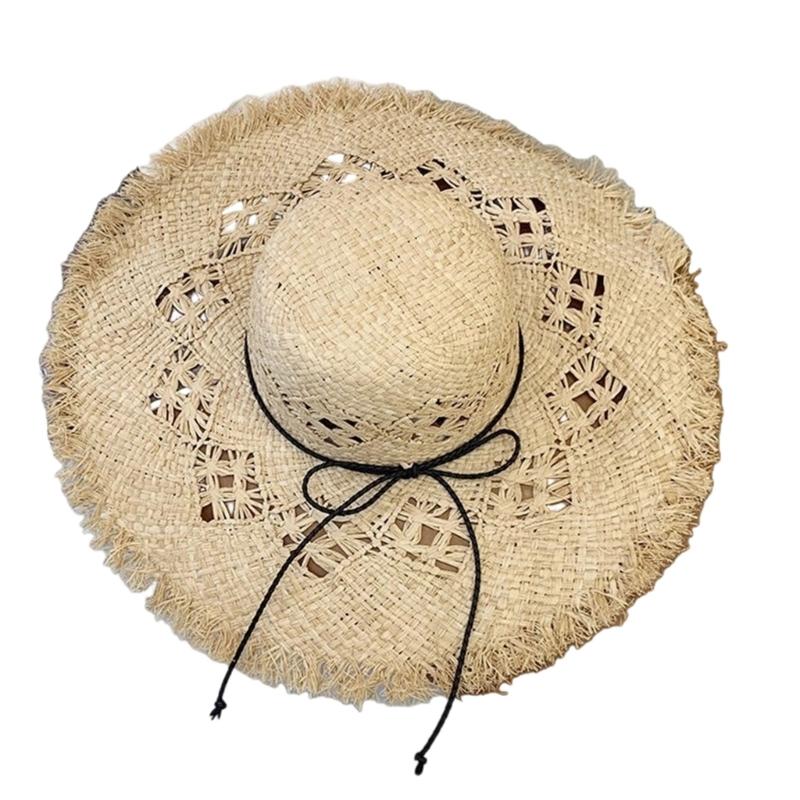 Stylish Oversized Brimmed Sun Hat Natural Raffia Outdoor Hat Breathable For Sun Protection And Fashionable Look
Stylish Oversized Brimmed Sun Hat Natural Raffia Outdoor Hat Breathable For Sun Protection And Fashionable Look