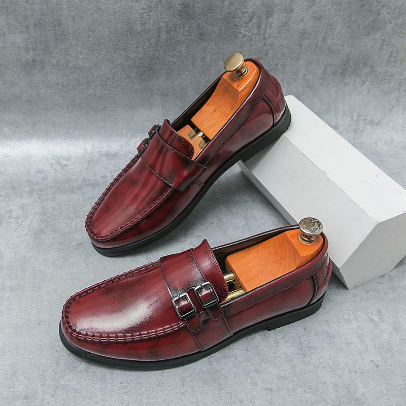 Doudou Мужские Модные Дышащие Кожаные Лоферы Слипоны для Повседневной Носки в Деловом Стиле 45
Doudou Мужские Модные Дышащие Кожаные Лоферы Слипоны для Повседневной Носки в Деловом Стиле 45