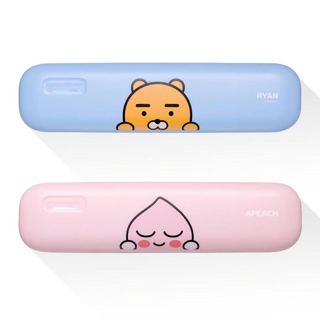 Characters Portable Mini UV Lamp Toothbrush Sterilizer Apeach
Characters Portable Mini UV Lamp Toothbrush Sterilizer Apeach