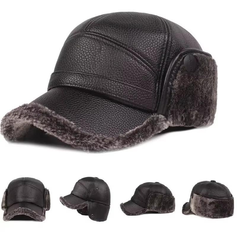 Multi Functional Foldable Winter Thickened Leather Cap with Built-in Earmuffs for Cold Wind As Warm Outdoor Sports Baseball Caps сірий колір
Multi Functional Foldable Winter Thickened Leather Cap with Built-in Earmuffs for Cold Wind As Warm Outdoor Sports Baseball Caps сірий колір