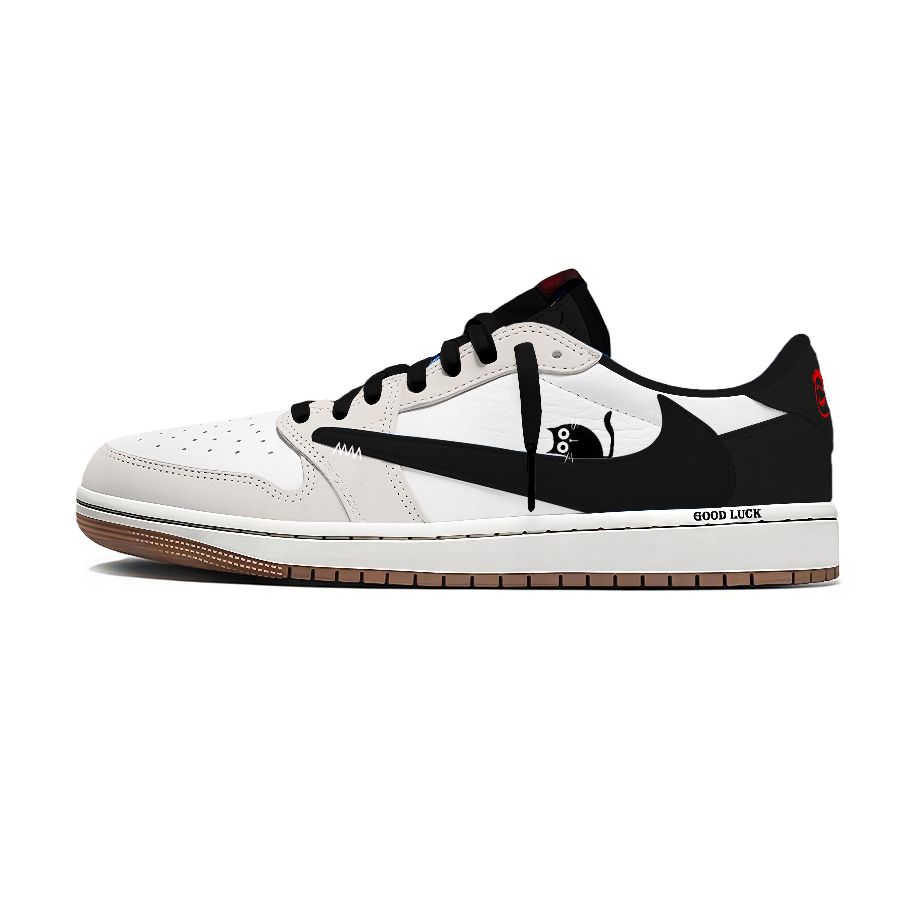 Travis Scott x Jordan Air Jordan 1 Hook Shadow Cat Trail Low top Vintage Basketball Shoes Unisex Gray White DZ4137-700(Team1897-) 42
Travis Scott x Jordan Air Jordan 1 Hook Shadow Cat Trail Low top Vintage Basketball Shoes Unisex Gray White DZ4137-700(Team1897-) 42