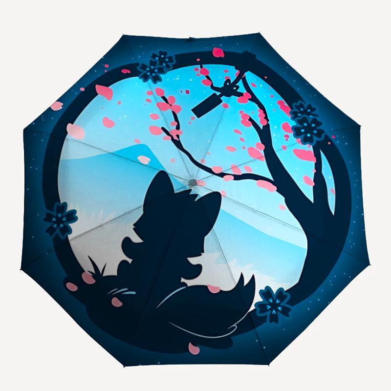 1pc Cat Silhouette Automatic Open/close Folding Umbrella, Compact Portable Travel Umbrella, Perfect Birthday/Christmas, Cute Umbrella, Durab
1pc Cat Silhouette Automatic Open/close Folding Umbrella, Compact Portable Travel Umbrella, Perfect Birthday/Christmas, Cute Umbrella, Durab