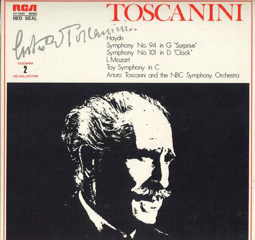 LP Пластинка АРТУРО ТОСКАНИНИ - Гайдн Симфония №. 94 Соль мажор Su AT1002 RCA Япония Классика Б/У
LP Пластинка АРТУРО ТОСКАНИНИ - Гайдн Симфония №. 94 Соль мажор Su AT1002 RCA Япония Классика Б/У