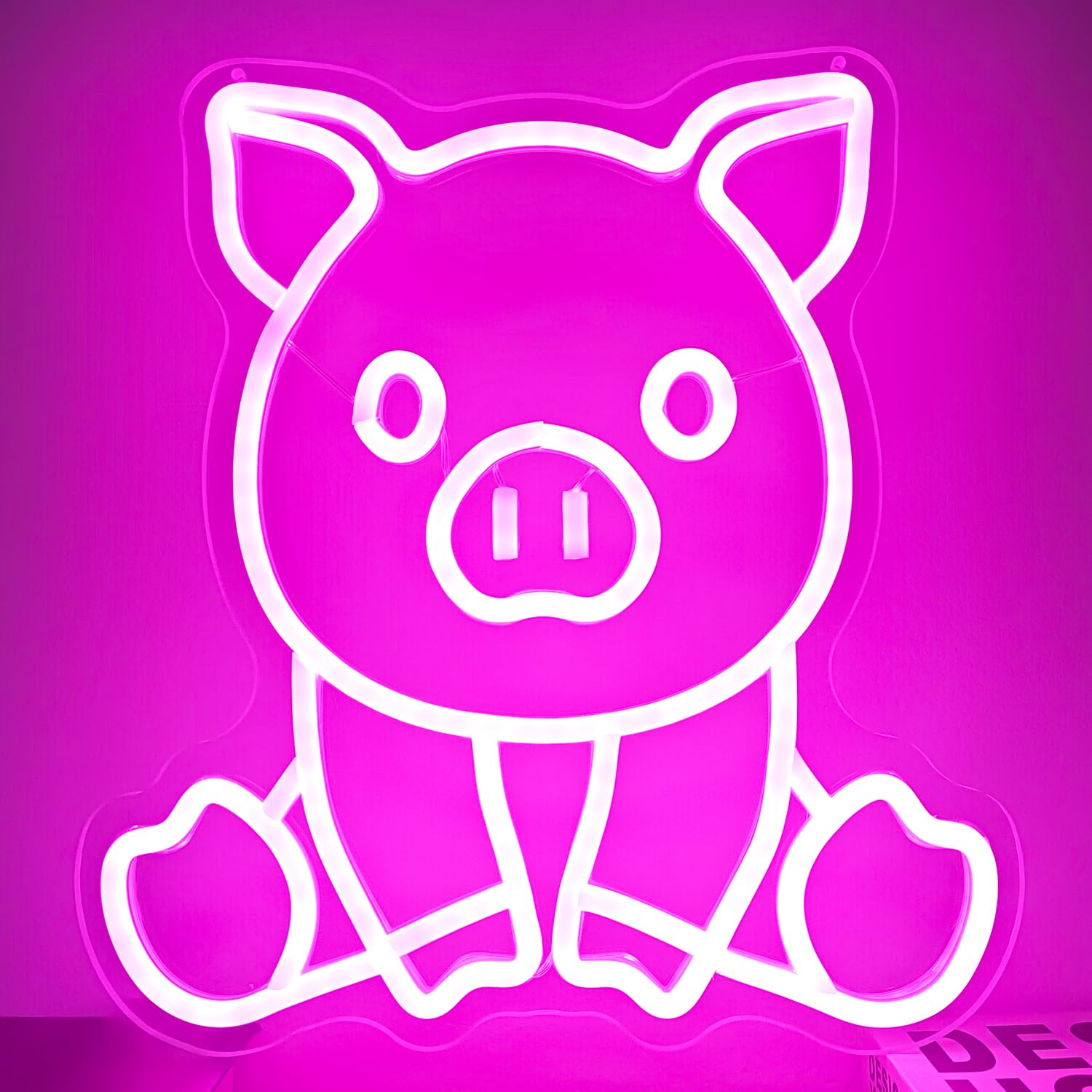 Cute Pig Neon Signs for Wall Decor USB-powered Led Neon Signs for Bedroom Decor Bar Home Room LED Light Wall Decor Gifts
Cute Pig Neon Signs for Wall Decor USB-powered Led Neon Signs for Bedroom Decor Bar Home Room LED Light Wall Decor Gifts