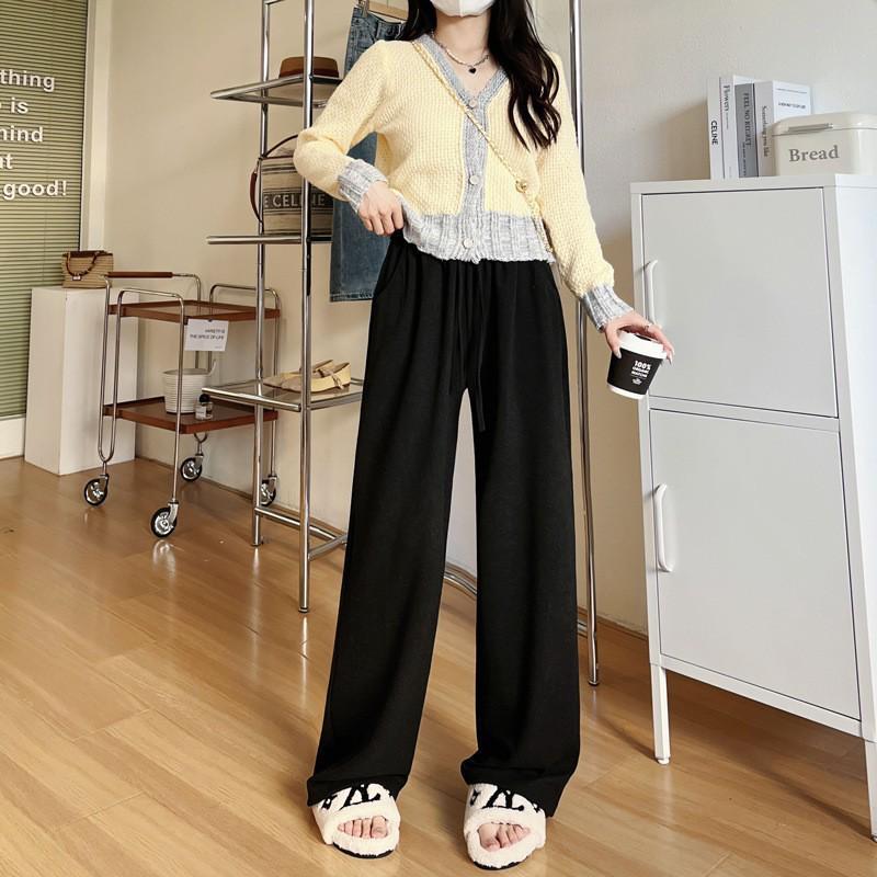 Women s Autumn/Winter White Oat Wide-Leg Pants: Plus Velvet, Straight-Leg, Draped, Thickened, Casual and Loose Fit XL (60-75 kg)
Women s Autumn/Winter White Oat Wide-Leg Pants: Plus Velvet, Straight-Leg, Draped, Thickened, Casual and Loose Fit XL (60-75 kg)