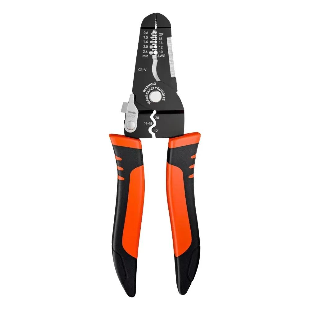 New DIY Wire Stripper Wire Stripping Tool Crimping Tool Steel Wire Pliers 4-in-1 Tool Diagonal Pliers
New DIY Wire Stripper Wire Stripping Tool Crimping Tool Steel Wire Pliers 4-in-1 Tool Diagonal Pliers