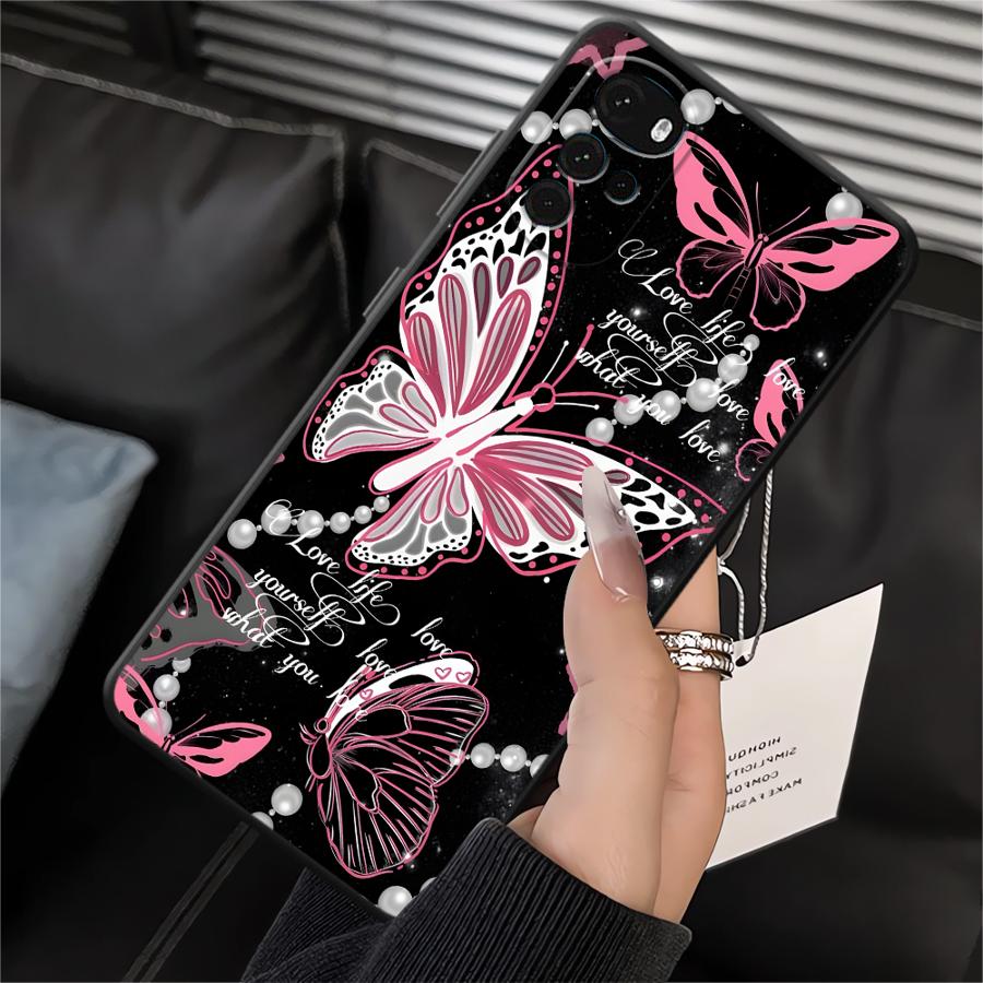 Phone Cover Case for Motorola Moto G53 G30 G60s G71 Edge 20 Pro 30 Lite G22 Edge40 G50 G32 G51 G73 G52 Simple Butterfly Motorola Edge 30 Fusion
Phone Cover Case for Motorola Moto G53 G30 G60s G71 Edge 20 Pro 30 Lite G22 Edge40 G50 G32 G51 G73 G52 Simple Butterfly Motorola Edge 30 Fusion