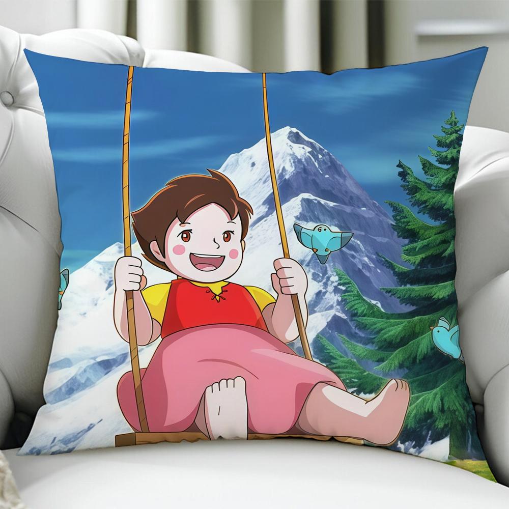 H-Heidi a Girl of the A-Alps cushion cover Birthday Anniversary Gifts Double Sided Printed Zipper Cushion Cover Soft Skin 24x24Inch
H-Heidi a Girl of the A-Alps cushion cover Birthday Anniversary Gifts Double Sided Printed Zipper Cushion Cover Soft Skin 24x24Inch