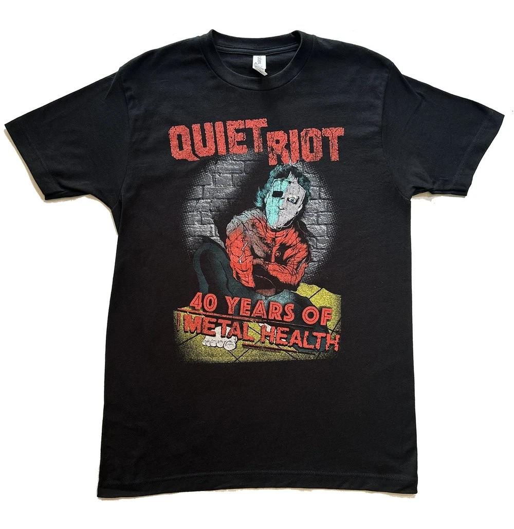 New Quiet Riot 40th Anniversary T Shirt Short Sleeve Gift S-4XL 4XL
New Quiet Riot 40th Anniversary T Shirt Short Sleeve Gift S-4XL 4XL