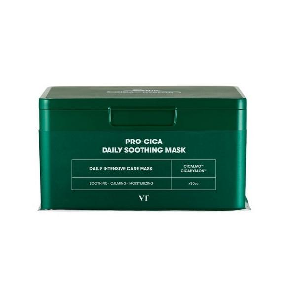 VT Щоденна заспокійлива маска CICA 30шт Sheet mask, Догляд за акне ( Щоденний заспокійливий / Життєвий / Колаген / Reti-A Daily Soothing Mask
VT Щоденна заспокійлива маска CICA 30шт Sheet mask, Догляд за акне ( Щоденний заспокійливий / Життєвий / Колаген / Reti-A Daily Soothing Mask