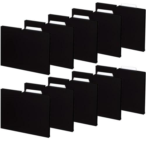 KOKUYO File Individual Folder NEOS A4 15mm 3-side binding 10 volumes Black A4P-NEF15DX10
KOKUYO File Individual Folder NEOS A4 15mm 3-side binding 10 volumes Black A4P-NEF15DX10