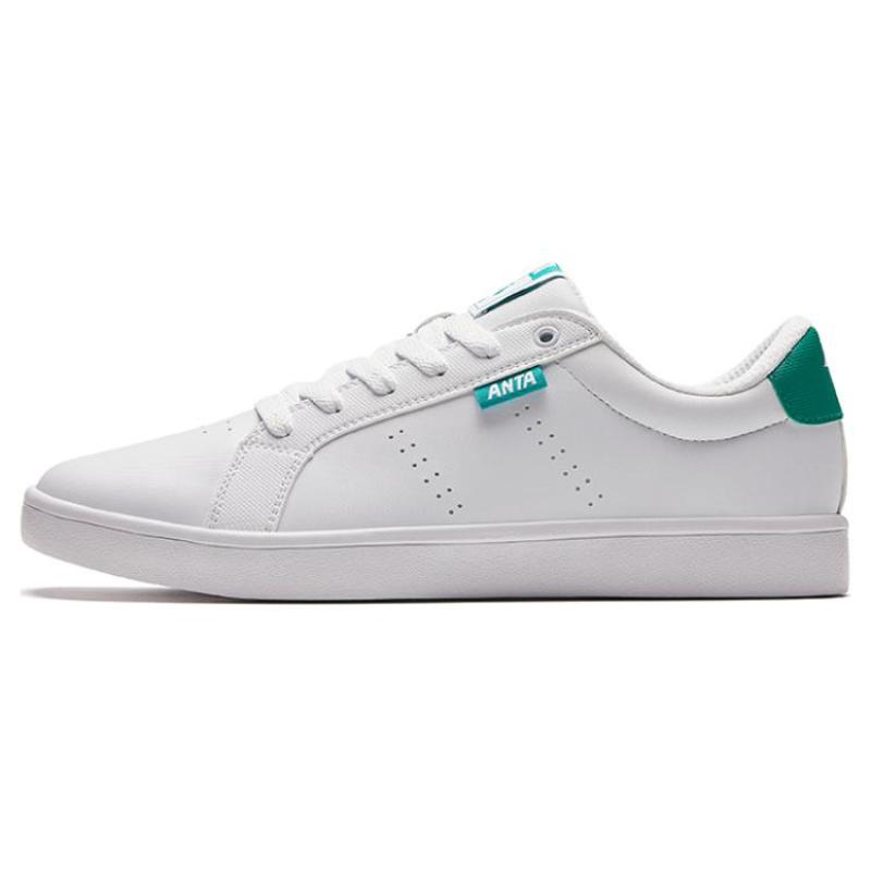Anta Slip Resistant, Abrasion Resistant, Lightweight Low top Skateboard Shoes Men s White Green Sneakers 912428052-2 43
Anta Slip Resistant, Abrasion Resistant, Lightweight Low top Skateboard Shoes Men s White Green Sneakers 912428052-2 43