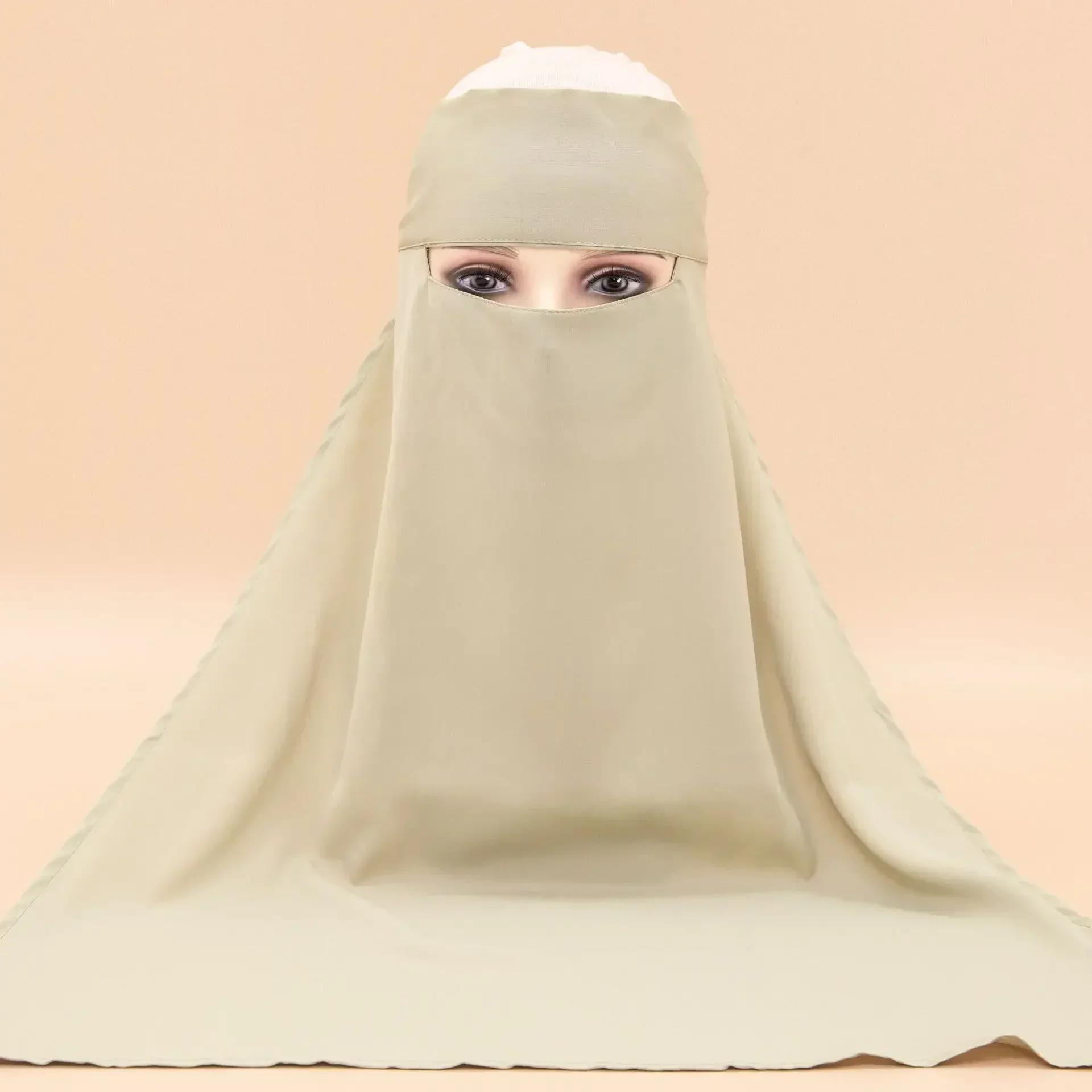 Nida Niqab Face Cover Veil Eid Ramadan Muslim Women Head Wrap Nikab Amira Islam Prayer Hijabs Headscarf Kopftuch Hijab Khimar
Nida Niqab Face Cover Veil Eid Ramadan Muslim Women Head Wrap Nikab Amira Islam Prayer Hijabs Headscarf Kopftuch Hijab Khimar