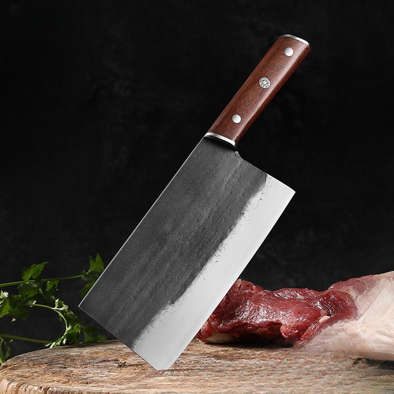 Острые ножи для разделки мяса, рыбы, овощей, из нержавеющей стали, мясницкий нож с ручкой из цельного дерева
Острые ножи для разделки мяса, рыбы, овощей, из нержавеющей стали, мясницкий нож с ручкой из цельного дерева