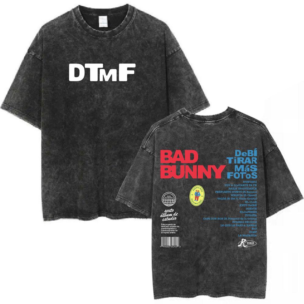 Vintage Washed T Shirt Bad Bunny New Album DTMF Deb Tirar Ms Fotos Tshirts Men Women Clothing Oversized Tshirt Streetwear S
Vintage Washed T Shirt Bad Bunny New Album DTMF Deb Tirar Ms Fotos Tshirts Men Women Clothing Oversized Tshirt Streetwear S