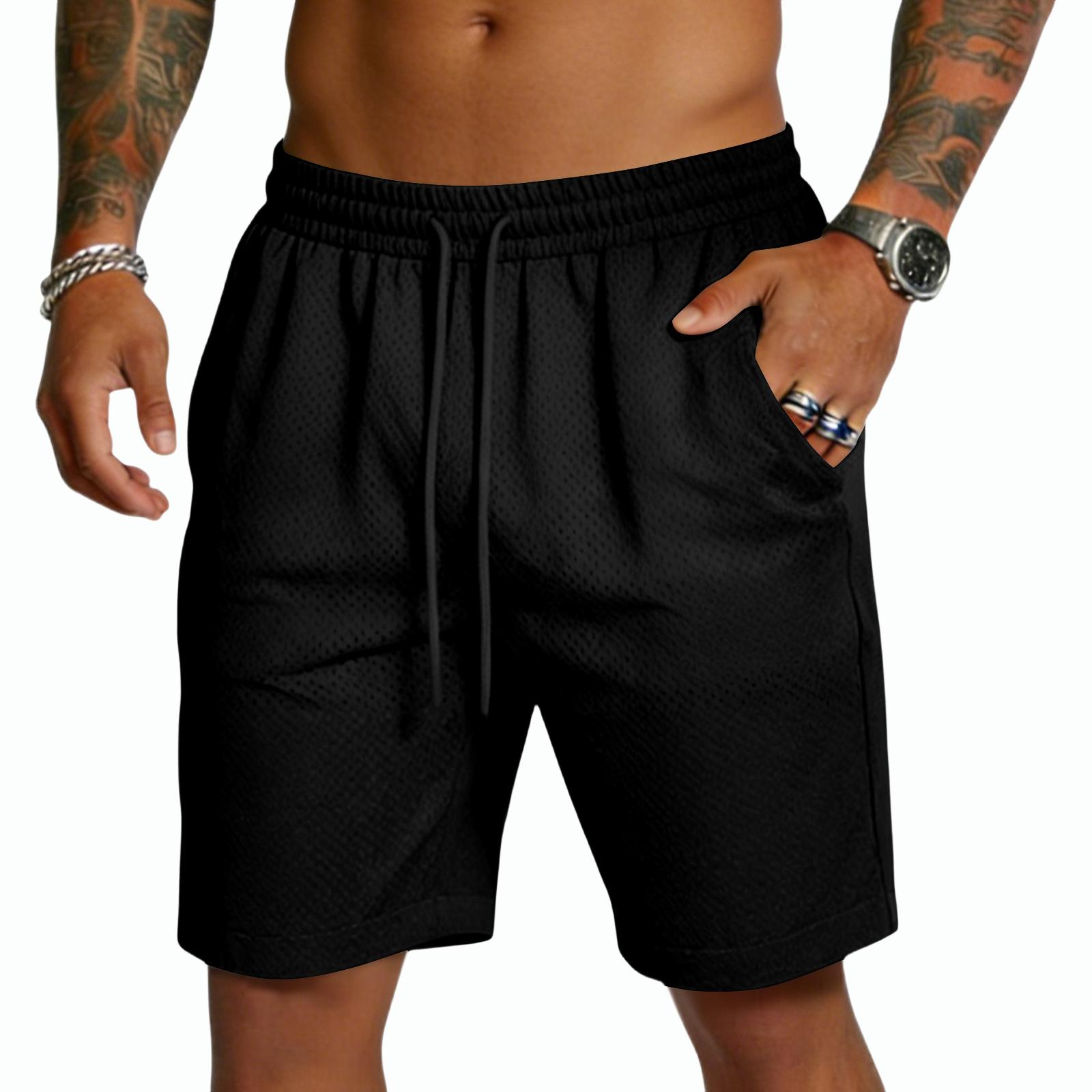 Mens Athletic Shorts Gym Shorts Men Workout Shorts for Men Mesh Breathable Lightweight Drawstring Design S чорний
Mens Athletic Shorts Gym Shorts Men Workout Shorts for Men Mesh Breathable Lightweight Drawstring Design S чорний