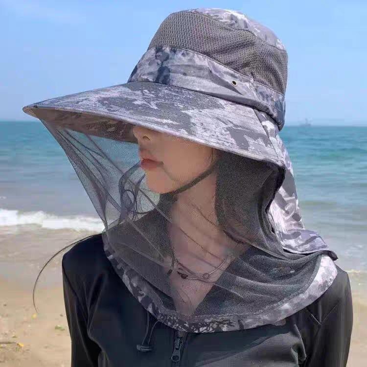 Anti-mosquito summer men s sunscreen fishing hat beekeeping mask full face mesh sun hat night outdoor women Adjustable
Anti-mosquito summer men s sunscreen fishing hat beekeeping mask full face mesh sun hat night outdoor women Adjustable