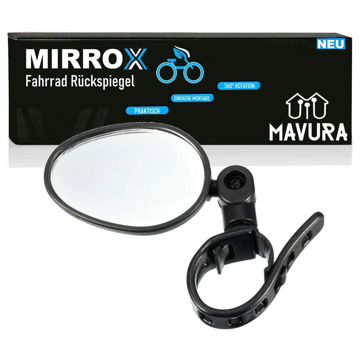 Дзеркало заднього виду MIRROX для велосипеда, універсальне, з регулюванням на 360°
Дзеркало заднього виду MIRROX для велосипеда, універсальне, з регулюванням на 360°