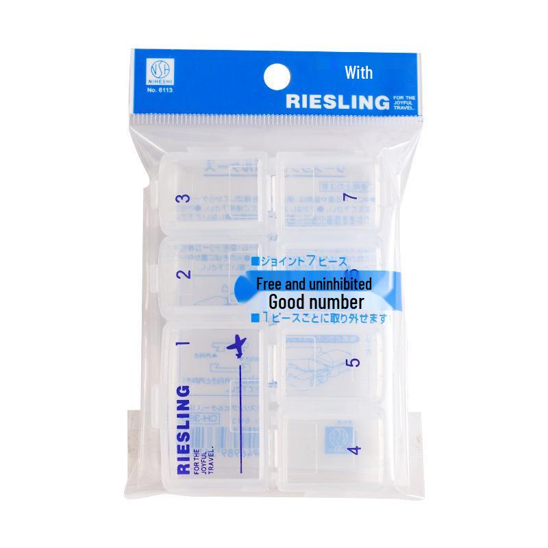Portable Pill Organizer & Medication Reminder for Daily Meals (Breakfast, Lunch, Dinner) - Ideal for Elderly.
Portable Pill Organizer & Medication Reminder for Daily Meals (Breakfast, Lunch, Dinner) - Ideal for Elderly.