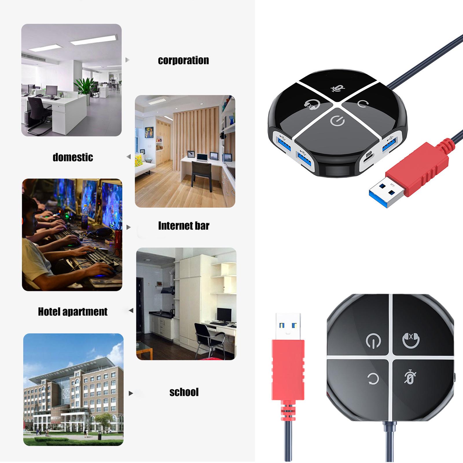 Выключатель питания настольного компьютера с двумя портами USB и аудио для домашнего офиса, кабель 120 см
Выключатель питания настольного компьютера с двумя портами USB и аудио для домашнего офиса, кабель 120 см