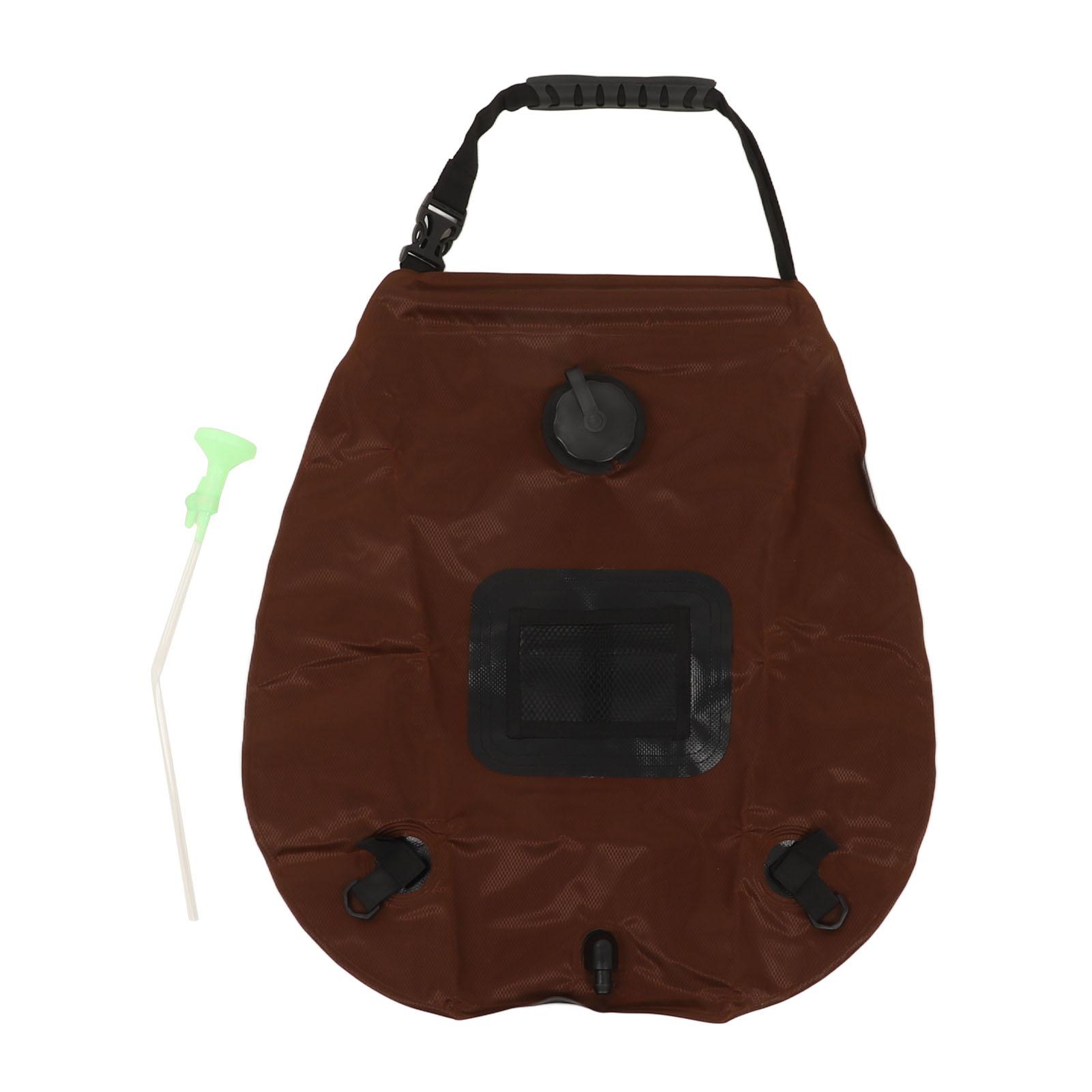 Solar Shower Bag Foldable Portable Outdoor Bath Bag with Shower Head for Camping Hiking Travel 20L
Solar Shower Bag Foldable Portable Outdoor Bath Bag with Shower Head for Camping Hiking Travel 20L
