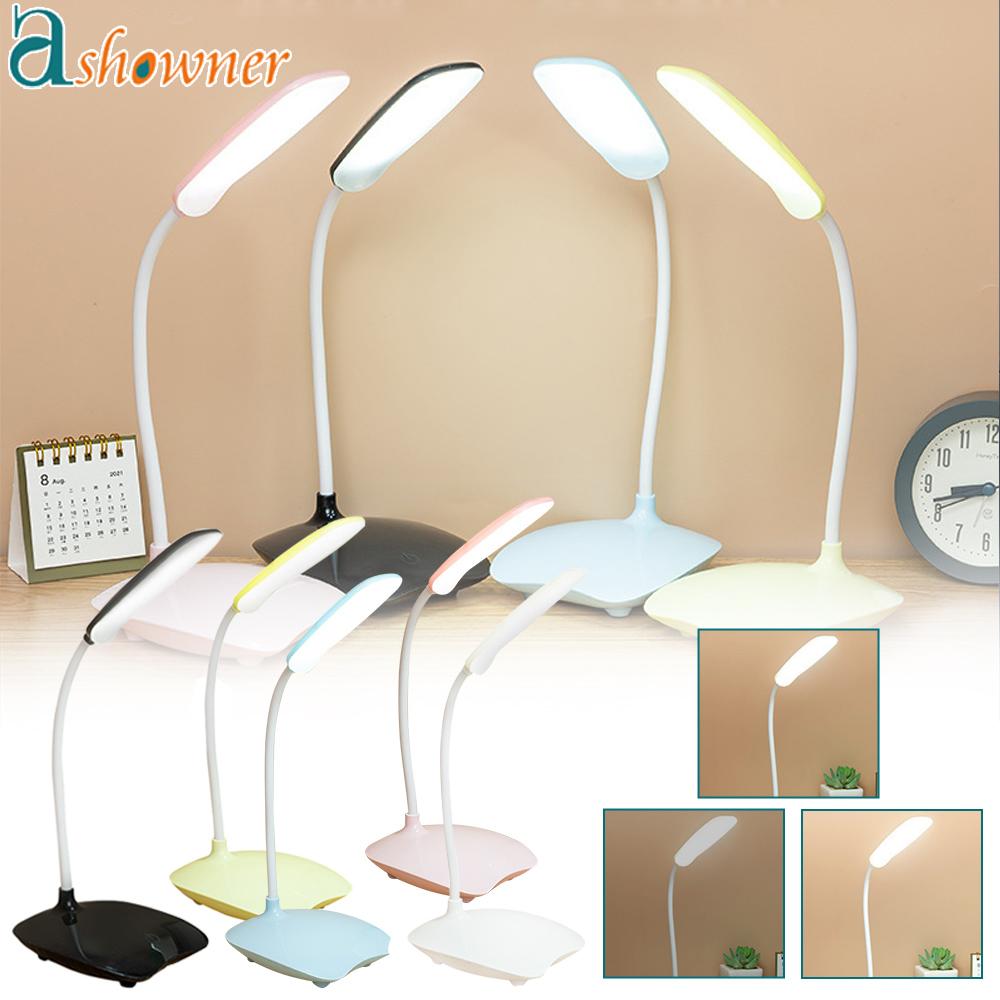 LED Desk Lamp USB Rechargeable Table Lamp Powered Table Light Three-Speed Touch Dimming Read Lamp Room Bedside Study Night 
LED Desk Lamp USB Rechargeable Table Lamp Powered Table Light Three-Speed Touch Dimming Read Lamp Room Bedside Study Night