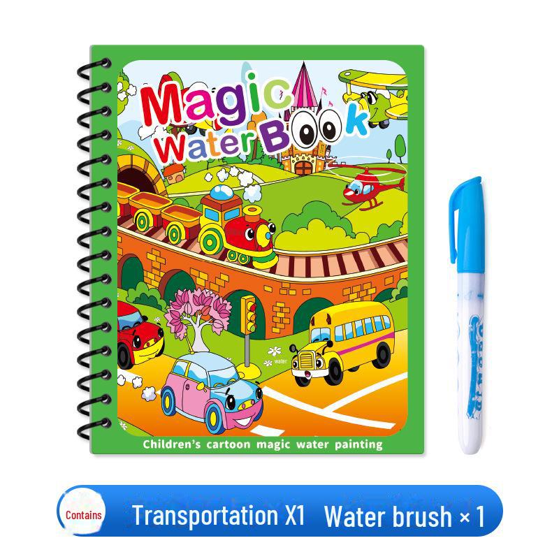Детская волшебная многоразовая книга для рисования водой - обучающая раскраска и граффити-игрушка
Детская волшебная многоразовая книга для рисования водой - обучающая раскраска и граффити-игрушка
