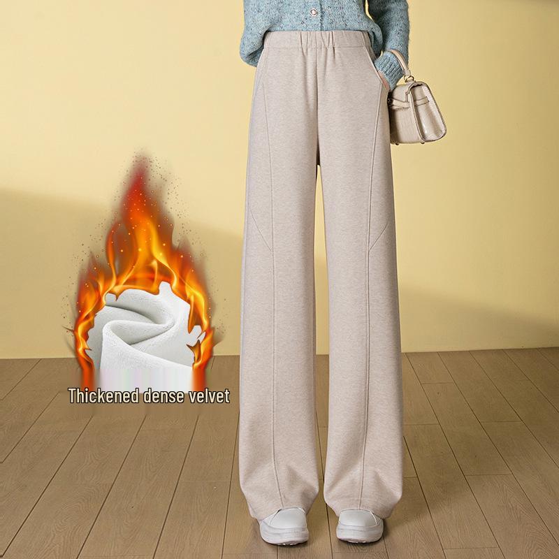 Women s Plus Velvet Wool Blend Wide-Leg Pants - Autumn/Winter 2025 Fashion S (85-95 lbs)
Women s Plus Velvet Wool Blend Wide-Leg Pants - Autumn/Winter 2025 Fashion S (85-95 lbs)