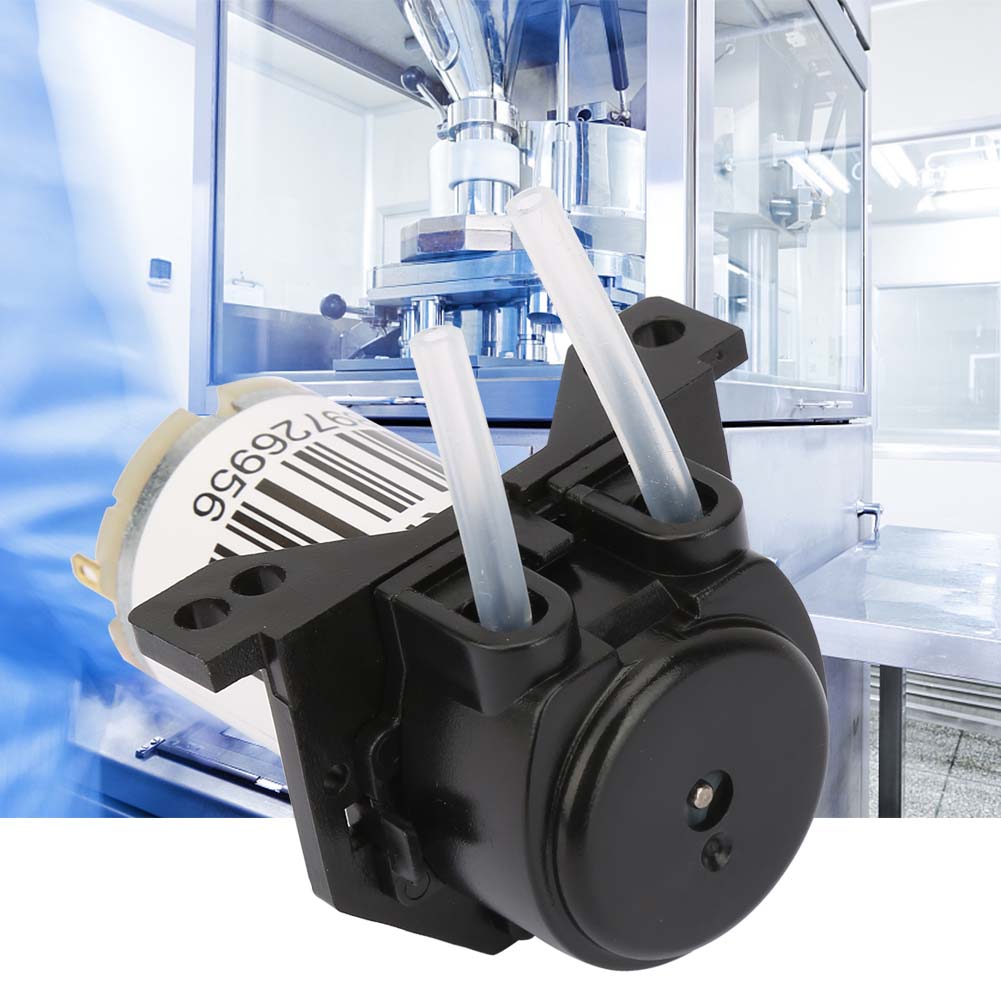 6V Miniature Silent Peristaltic Pump Titration Dc Self Priming Pump (Flat black)
6V Miniature Silent Peristaltic Pump Titration Dc Self Priming Pump (Flat black)