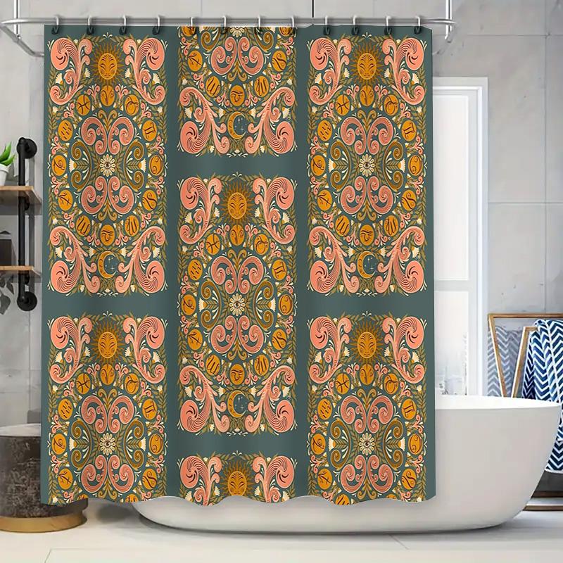 Vintage Floral Shower Curtain Botanical Print Farmhouse Bathroom Decor Rustic Linen Fabric Waterproof Curtains Home Decor W60H190(CM)-1 Pcs
Vintage Floral Shower Curtain Botanical Print Farmhouse Bathroom Decor Rustic Linen Fabric Waterproof Curtains Home Decor W60H190(CM)-1 Pcs
