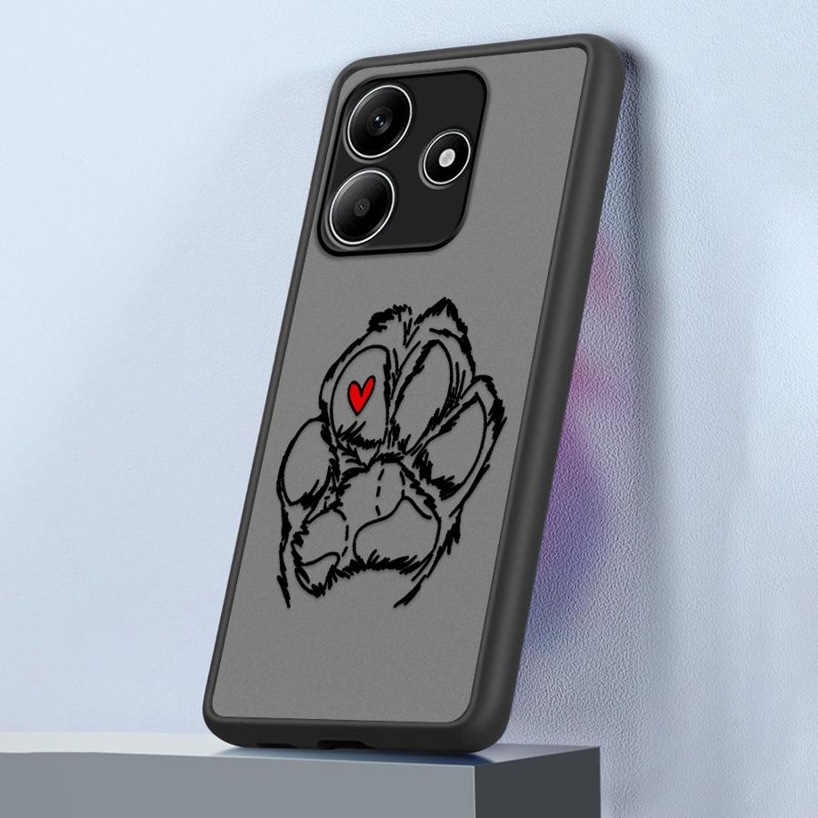 Милый чехол со следами лапок питомца для Xiaomi Redmi Note 14 9S 13C 13 Pro Plus 10 14C 11 A4 12 Funda Задняя крышка телефона Redmi Note 10 Lite
Милый чехол со следами лапок питомца для Xiaomi Redmi Note 14 9S 13C 13 Pro Plus 10 14C 11 A4 12 Funda Задняя крышка телефона Redmi Note 10 Lite