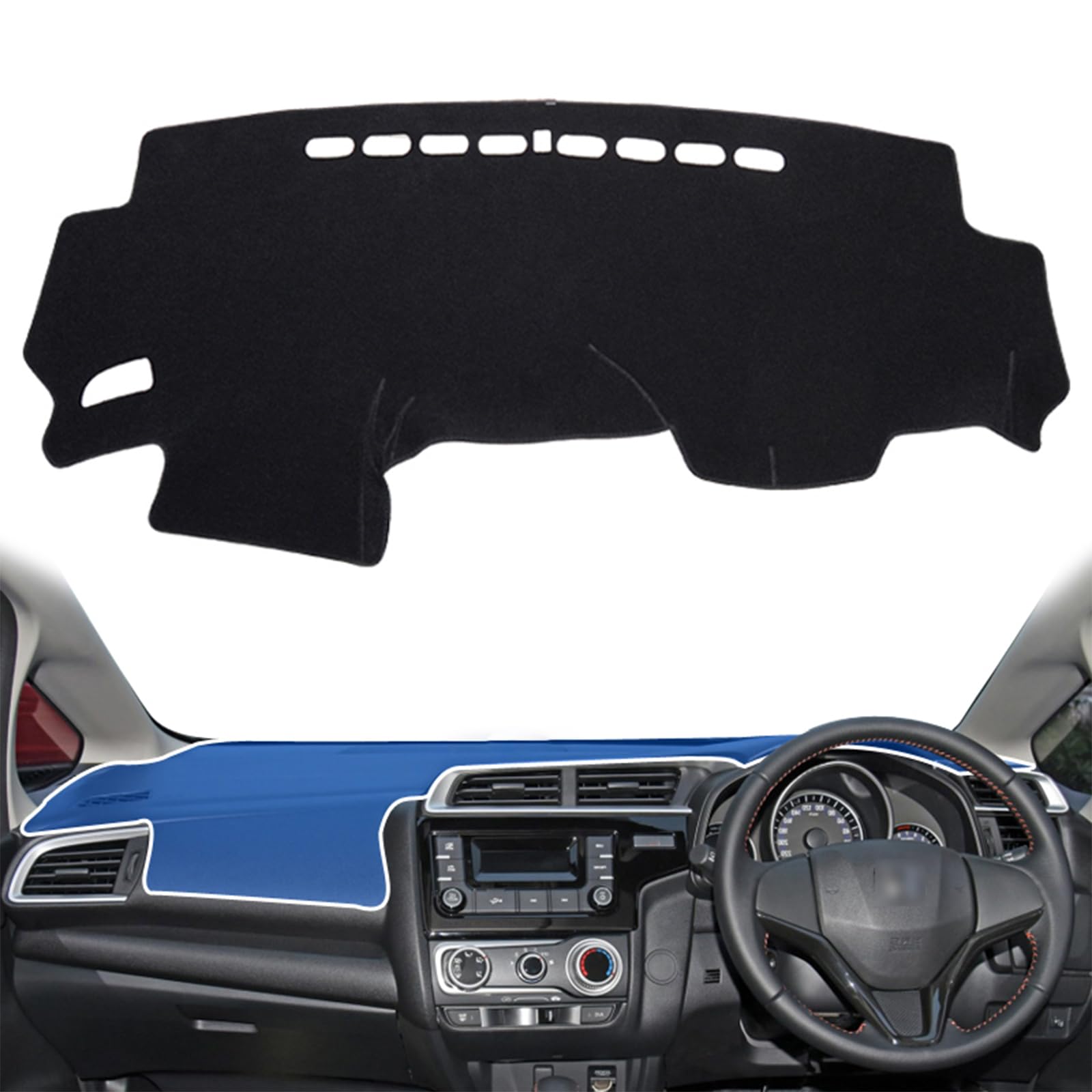 Коврик на приборную панель SMABEE для Honda Fit и GP6, коврик для защиты от солнца приборной панели, для интерьера, GK3, GK4, GK5, GK6, GP5, (2013.9~2019) - Крышка,
Коврик на приборную панель SMABEE для Honda Fit и GP6, коврик для защиты от солнца приборной панели, для интерьера, GK3, GK4, GK5, GK6, GP5, (2013.9~2019) - Крышка,