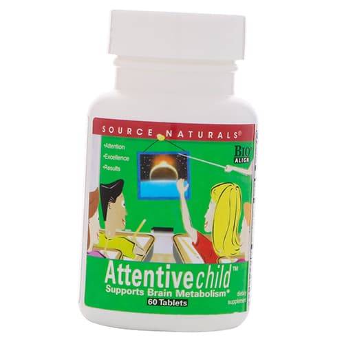 Комплекс для поддержания внимания у детей, Attentive Child, Source Naturals (36355028) 60tab
Комплекс для поддержания внимания у детей, Attentive Child, Source Naturals (36355028) 60tab