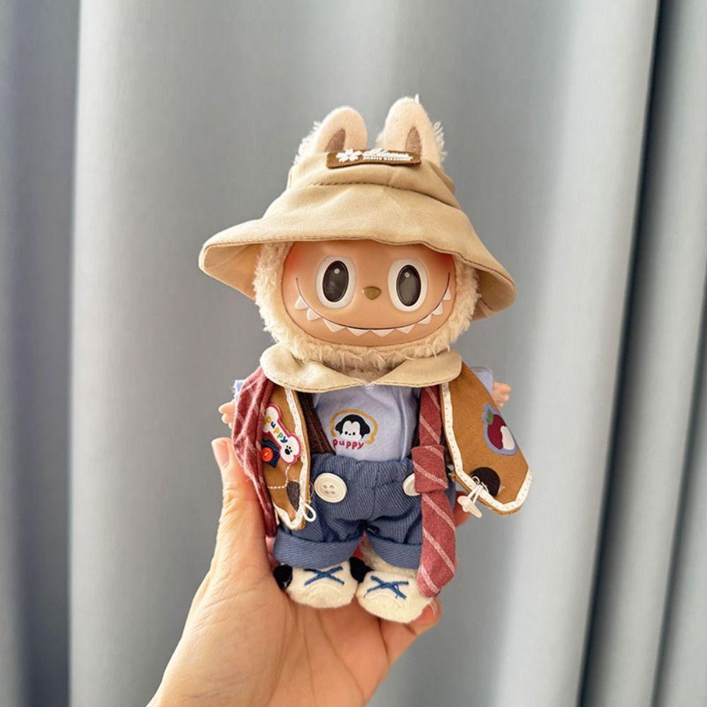 1 set Dress Suit Labubu Plush Doll Outfit Mini Cotton Doll s Clothes Cotton Doll Accessories As shown
1 set Dress Suit Labubu Plush Doll Outfit Mini Cotton Doll s Clothes Cotton Doll Accessories As shown