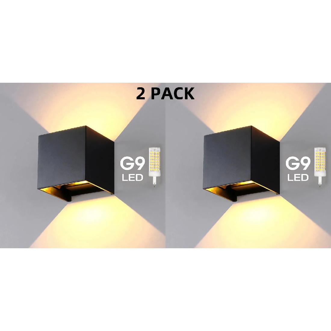 Modern LED Wall Lamp Waterproof IP65 Aluminum LED Wall Light Outdoor Indoor G9 Replaceable Bulb for Living Room Bedroom Hallway 220V
Modern LED Wall Lamp Waterproof IP65 Aluminum LED Wall Light Outdoor Indoor G9 Replaceable Bulb for Living Room Bedroom Hallway 220V