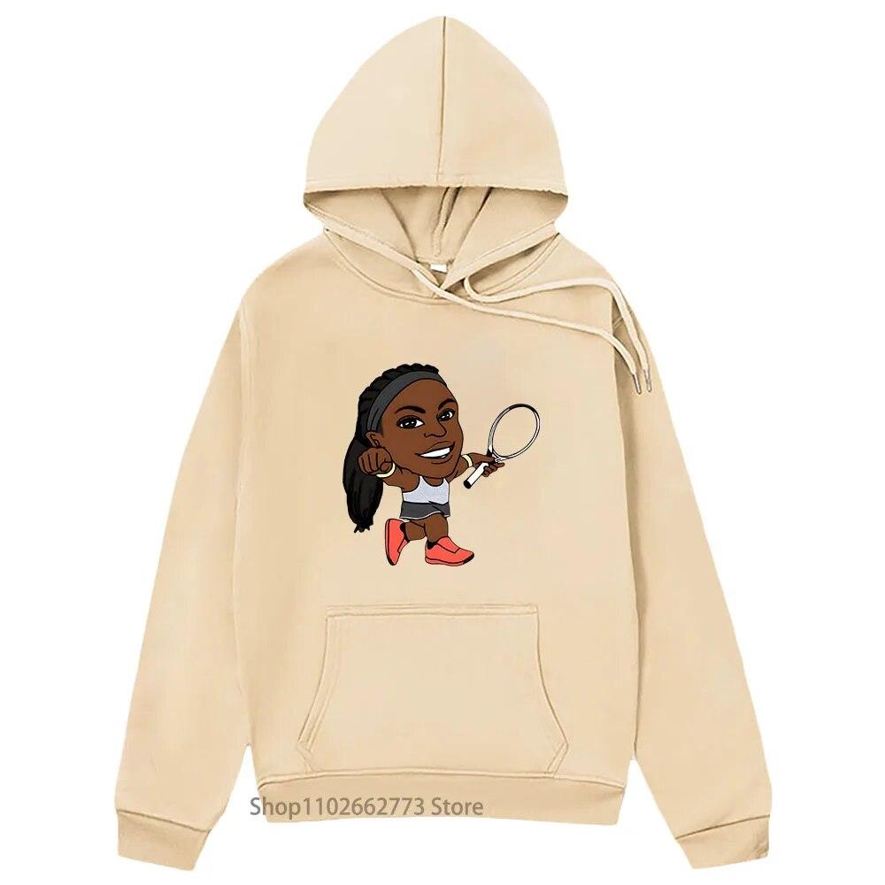 Толстовки с капюшоном Coco Gauff, популярная толстовка с графическим рисунком и капюшоном, модная уличная одежда, зимний пуловер на зиму и осень, модный повседневный пуловер унисекс
Толстовки с капюшоном Coco Gauff, популярная толстовка с графическим рисунком и капюшоном, модная уличная одежда, зимний пуловер на зиму и осень, модный повседневный пуловер унисекс