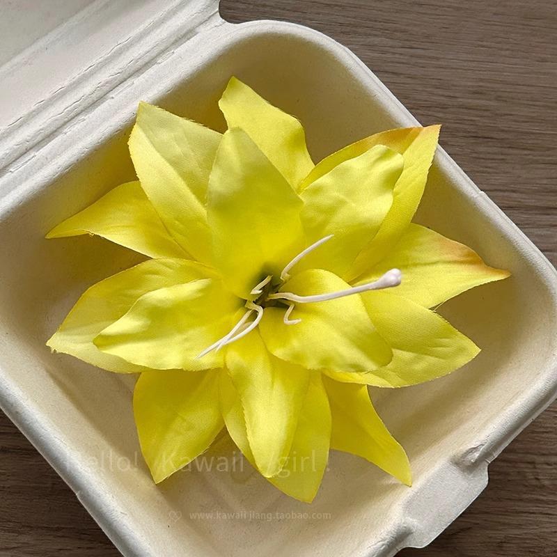 Spring Summer Pure Desire Wind Yellow Flower Clamping Forest Style Fairy Charm Sweet Atmosphere Large Hair Side Tie Hairpin Clip
Spring Summer Pure Desire Wind Yellow Flower Clamping Forest Style Fairy Charm Sweet Atmosphere Large Hair Side Tie Hairpin Clip