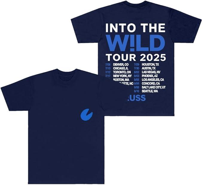 Russ Wild Tour 2025 Merch TShirts Crewneck Short Sleeve Cosplay Women Unisex Fashion Streetwear Tee 4XL
Russ Wild Tour 2025 Merch TShirts Crewneck Short Sleeve Cosplay Women Unisex Fashion Streetwear Tee 4XL