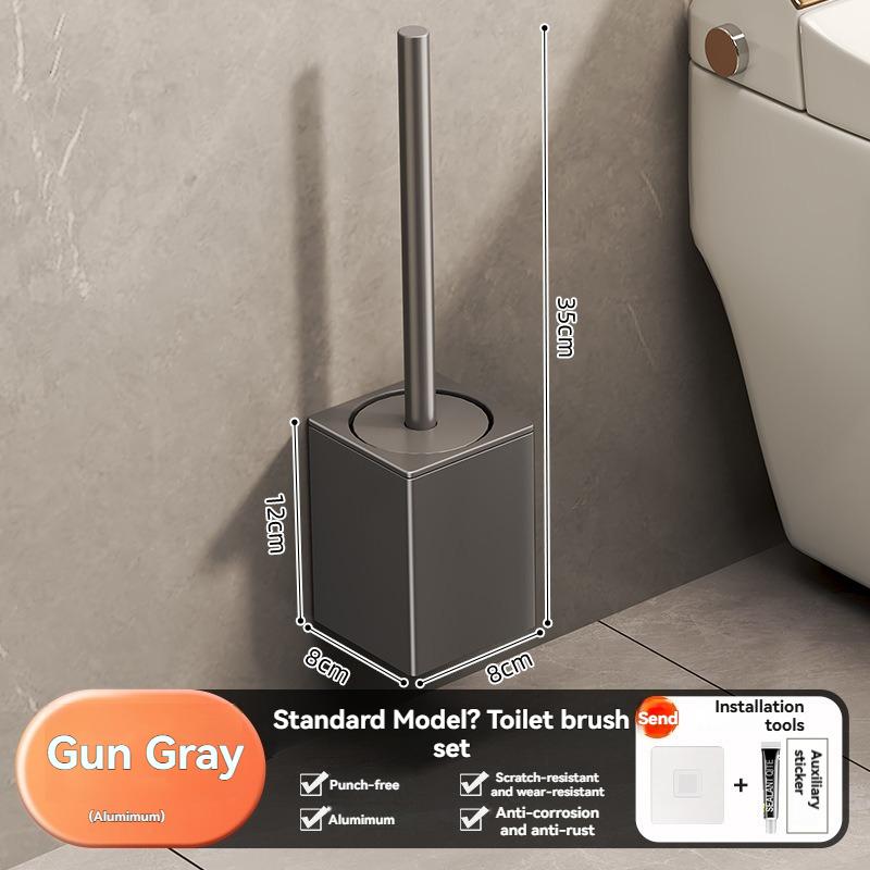 Toilet Brush Wall-mounted Required Bathroom Accessories Aluminum Alloy Household Bathroom Cleaning Tools Bathroom Cleaning Brush
Toilet Brush Wall-mounted Required Bathroom Accessories Aluminum Alloy Household Bathroom Cleaning Tools Bathroom Cleaning Brush