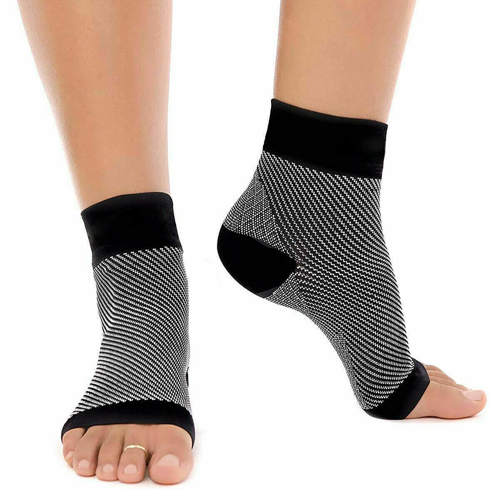 Pair Foot Sleeve Plantar Fasciitis Compression Socks Achy Swelling Heel AU L/XL чорний
Pair Foot Sleeve Plantar Fasciitis Compression Socks Achy Swelling Heel AU L/XL чорний