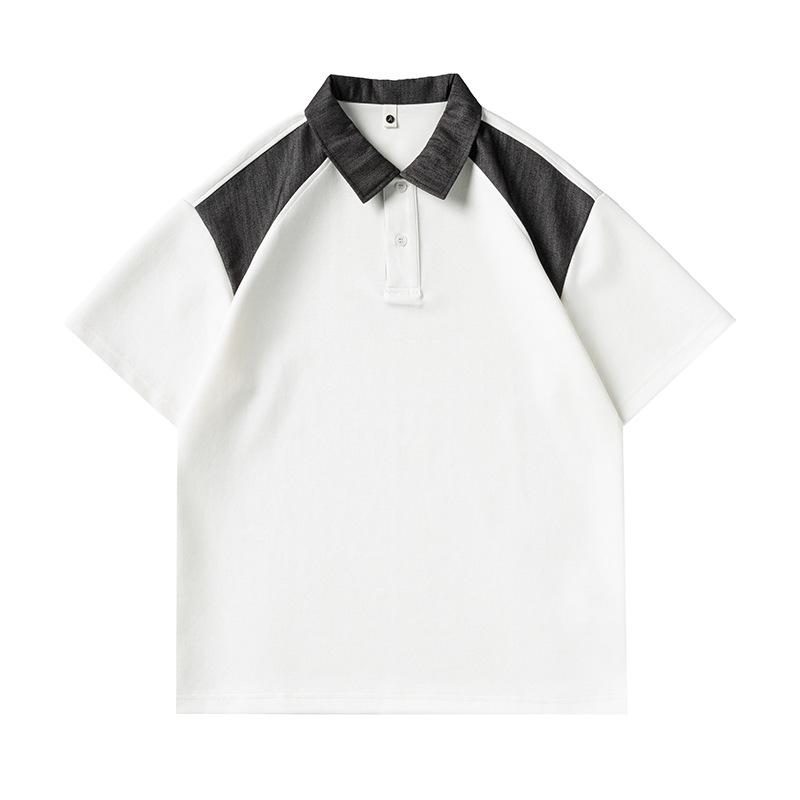 Mu Qiu Menswear | Trendy Color Block Lapel Short Sleeve Polo Shirt for Men - Loose Fit Commuter Style 2XL (160-180 jin) белый
Mu Qiu Menswear | Trendy Color Block Lapel Short Sleeve Polo Shirt for Men - Loose Fit Commuter Style 2XL (160-180 jin) белый