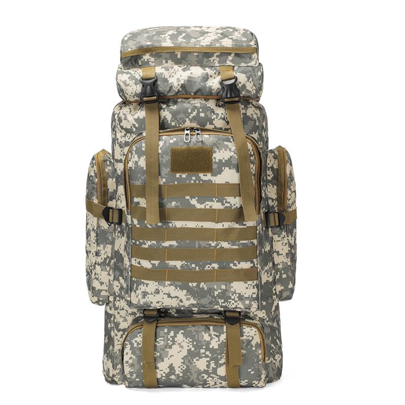 80L Camouflage Tactical Hiking Backpack - Outdoor Oxford Cloth Mountaineering & Camping Bag for Men 80L
80L Camouflage Tactical Hiking Backpack - Outdoor Oxford Cloth Mountaineering & Camping Bag for Men 80L