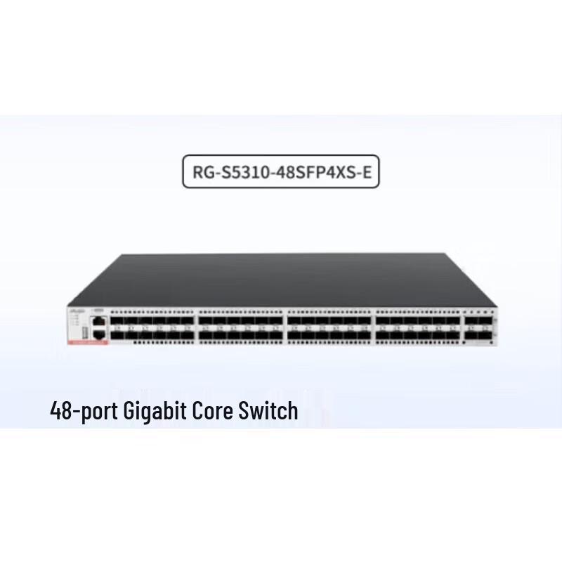 Ruijie RG-S5310-48SFP4XS-E Managed Gigabit Aggregation Switch
Ruijie RG-S5310-48SFP4XS-E Managed Gigabit Aggregation Switch